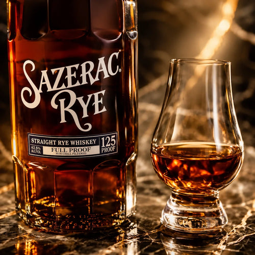 Sazerac Full Proof Straight Rye Whiskey 750ml