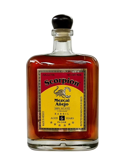 Scorpion 6 Year Old Barril Anejo Mezcal 750ml