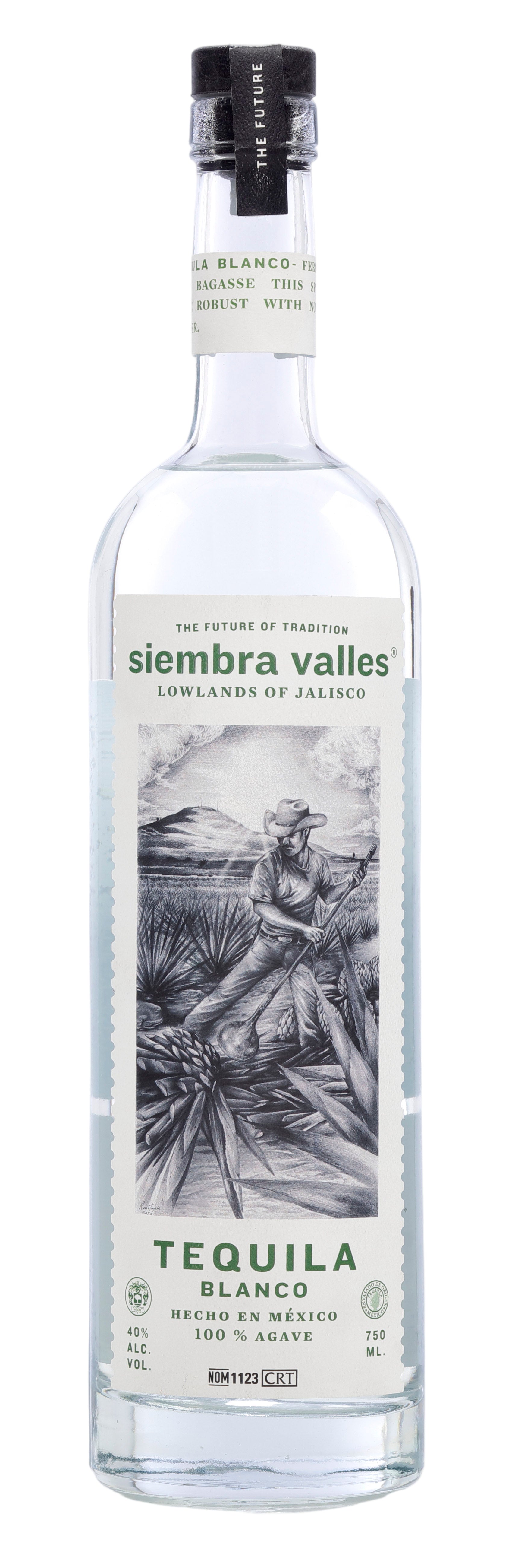 Siembra Valles Blanco Tequila 750ml