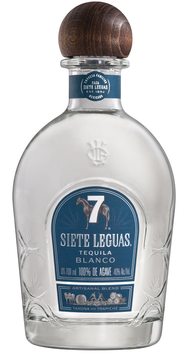 Siete 7 Leguas Blanco Tequila 700ml