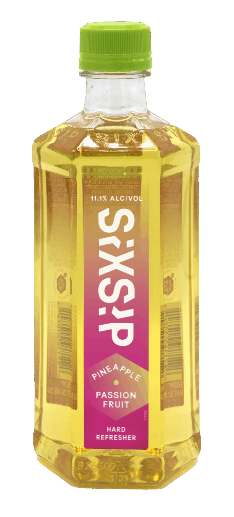 SixSip Pineapple Passionfruit Hard Refresher 500ml