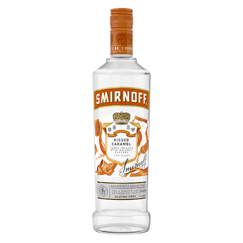 Smirnoff Kissed Caramel Flavor Vodka 750ml