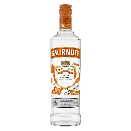 Smirnoff Kissed Caramel Flavor Vodka 750ml