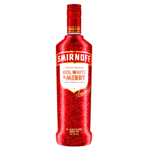 Smirnoff Red White and Merry Vodka 750ml