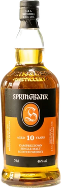 Springbank 10 Year Old Single Malt Scotch Whisky 700ml