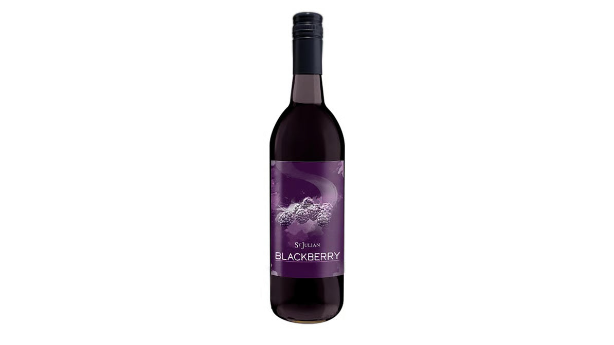 St. Julian Black Berry Flavored Wine 750ml