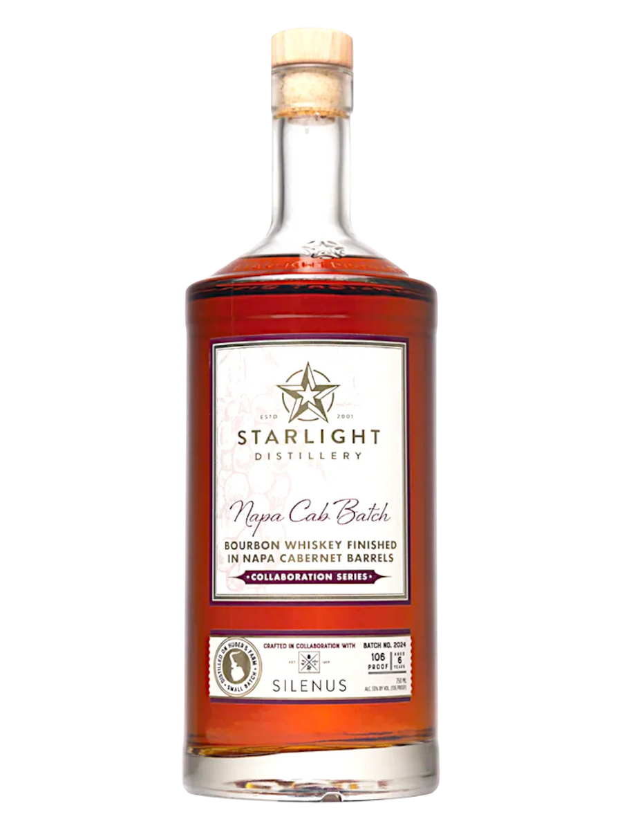 Starlight Distillery Napa Cab Batch Cabernet Barrel Finished Bourbon Whiskey 750ml