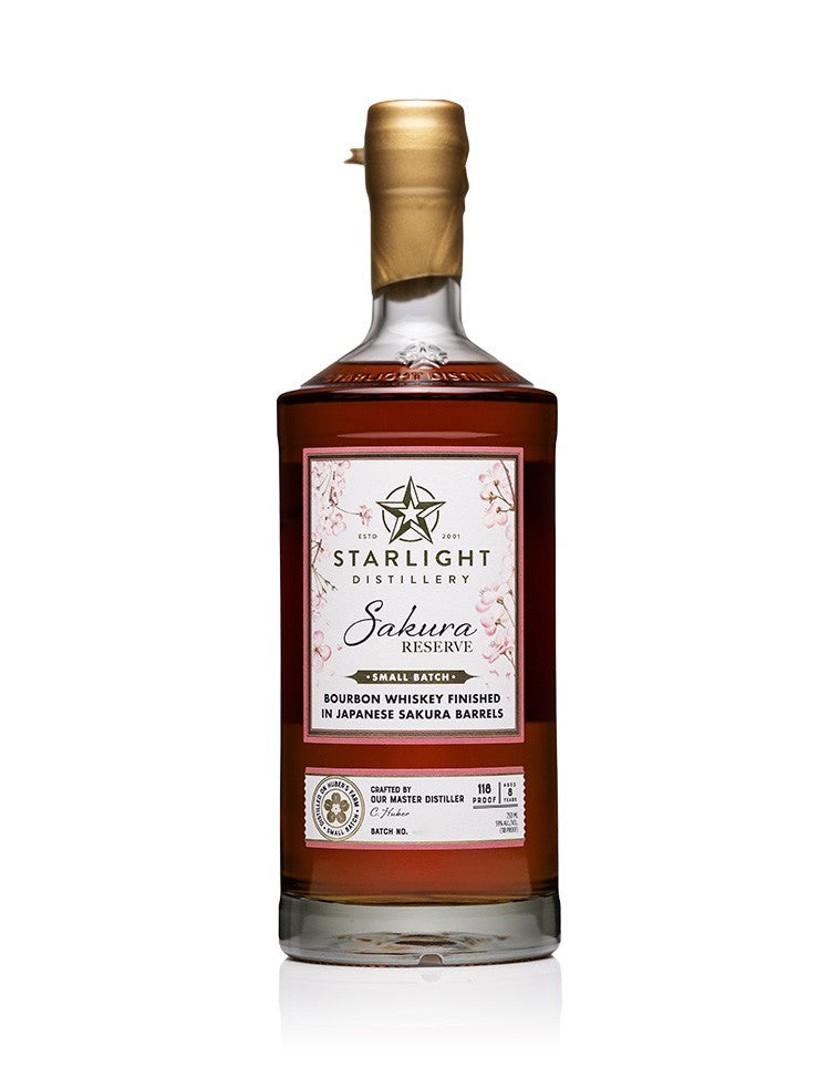 Starlight Sakura Reserve Batch 2 Bourbon Whiskey 750ml