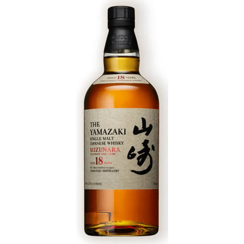 Suntory Yamazaki Mizunara Japanese Oak Cask 100th Anniversary 18 Year Old Single Malt Whisky 700ml