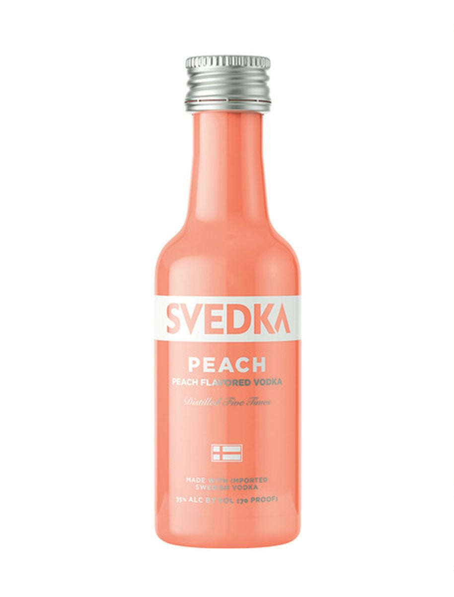 Svedka Peach Flavored Vodka 50ml