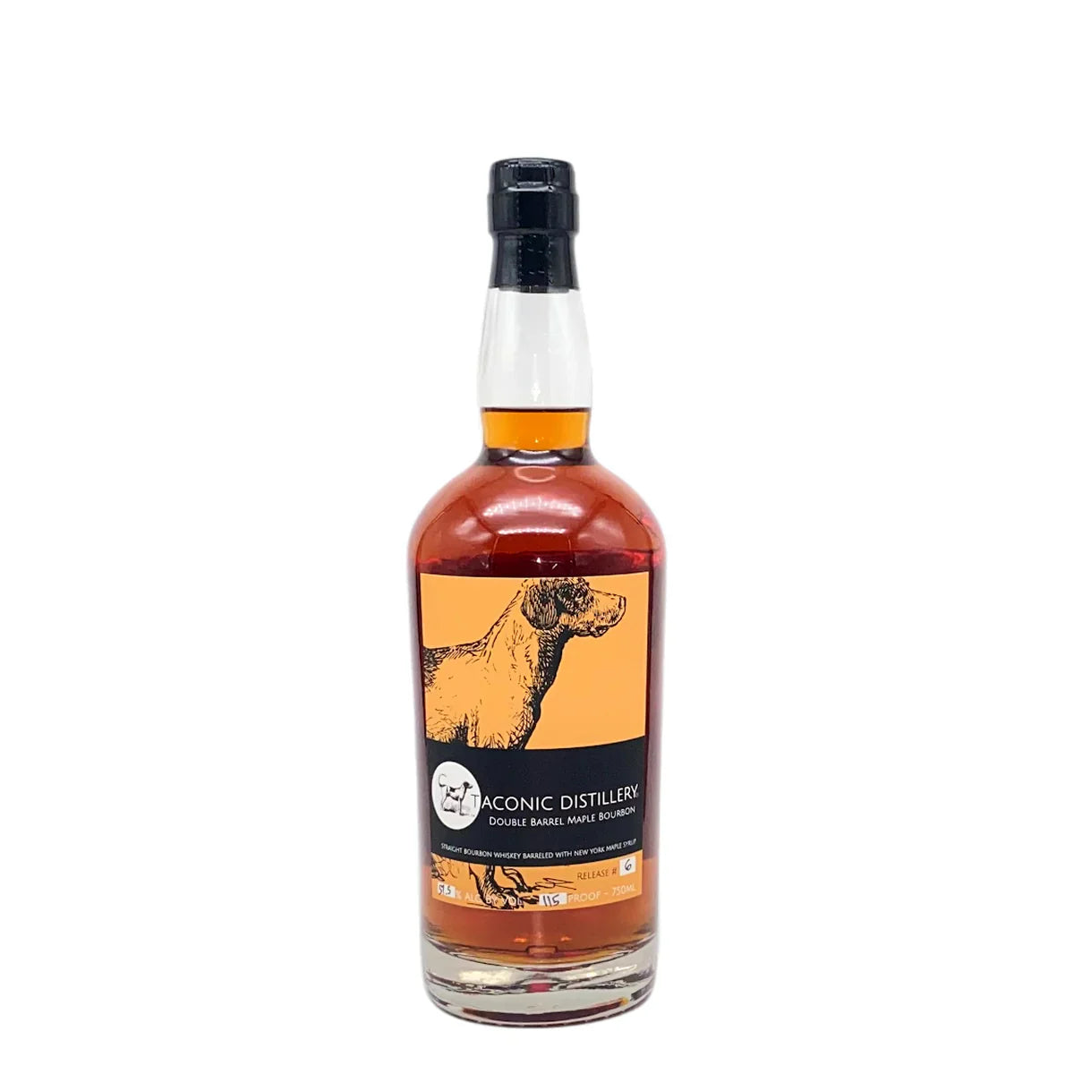 Taconic Double Barrel 115 Proof Bourbon Whiskey with Maple Syrup 750ml