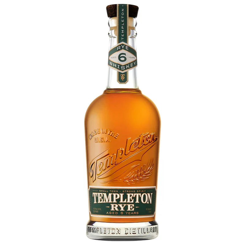 Templeton 6 Year Old Rye Whiskey 750ml