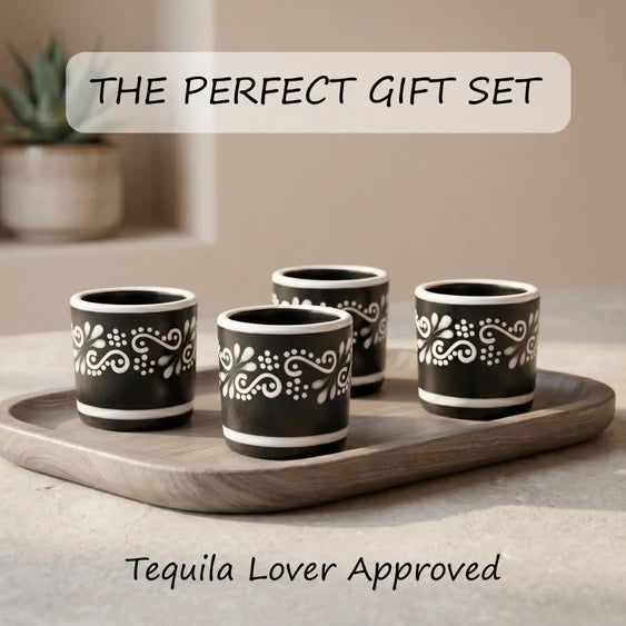Tequila Shot Glasses 4-Oz