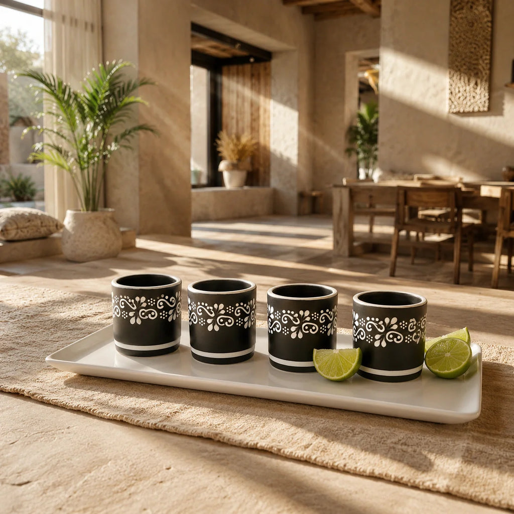 Tequila Shot Glasses 4-Oz