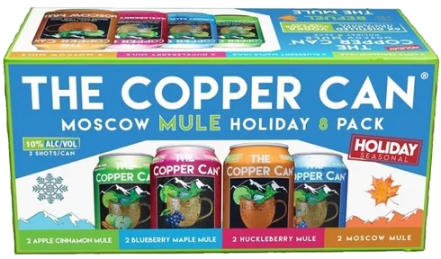 The Copper Can Moscow Mule Variety 12-Oz Can 8-Pack