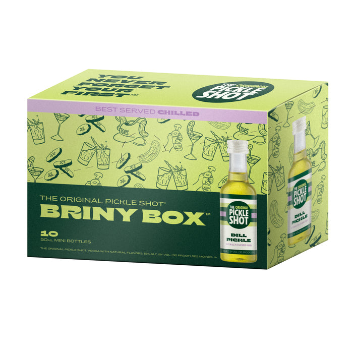 The Original Pickle Shot Vodka 50ml 10-Pack