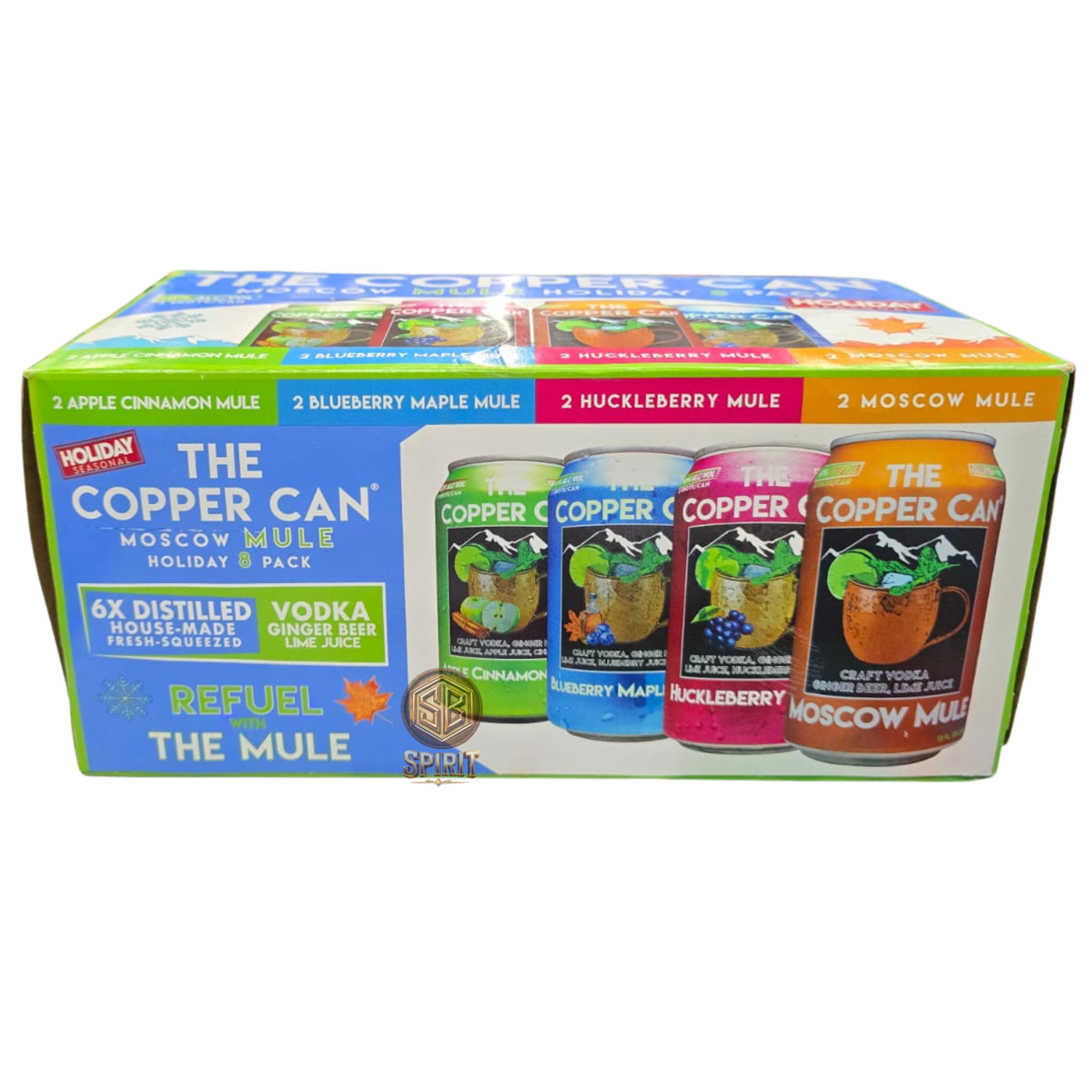 The Copper Can Moscow Mule Variety 12-Oz Can 8-Pack