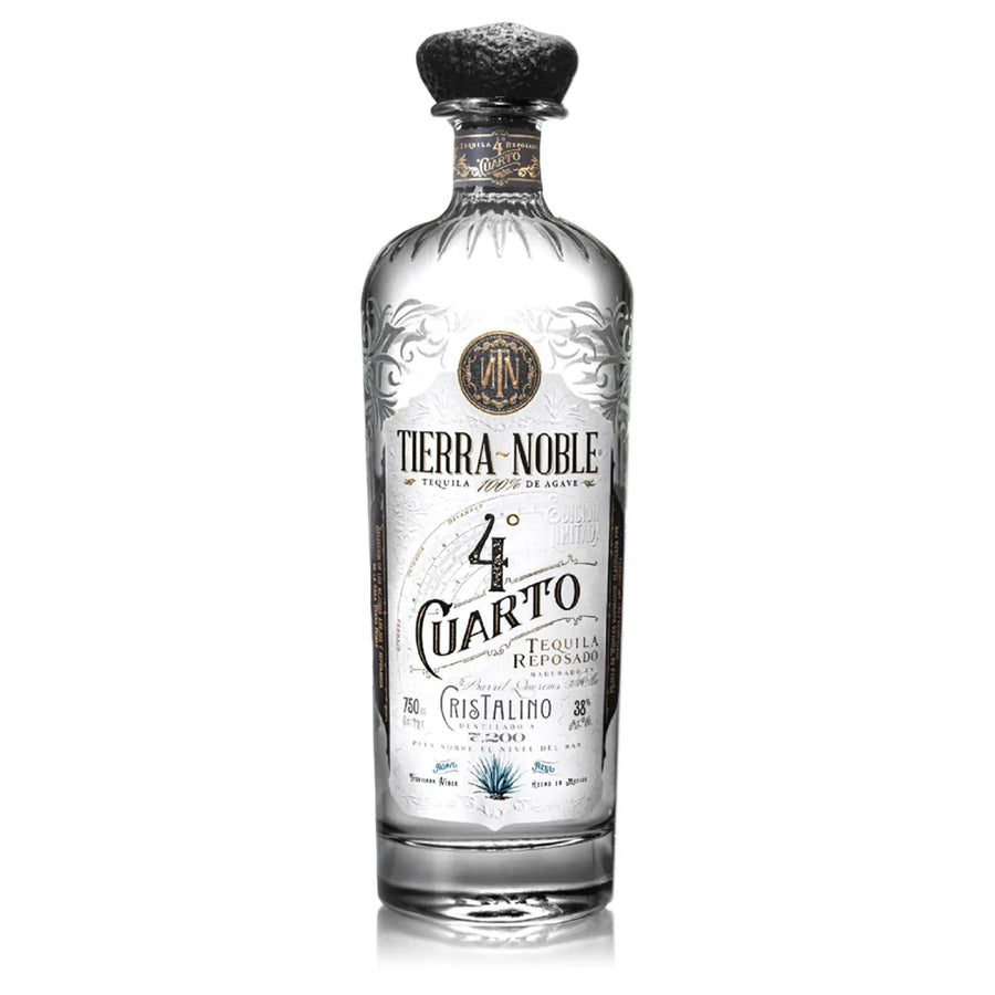 Tierra Noble 4 O Curato Cristalino Reposado Tequila 750ml
