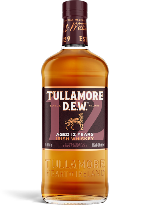 Tullamore Dew 12 Year Old Special Reserve Blended Irish Whiskey 750ml