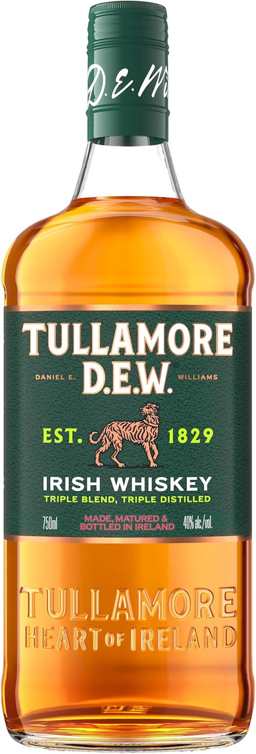 Tullamore Dew Irish Whiskey 750ml