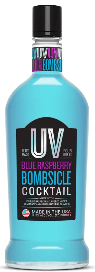 UV Blue Raspberry Vodka 1.75Lt