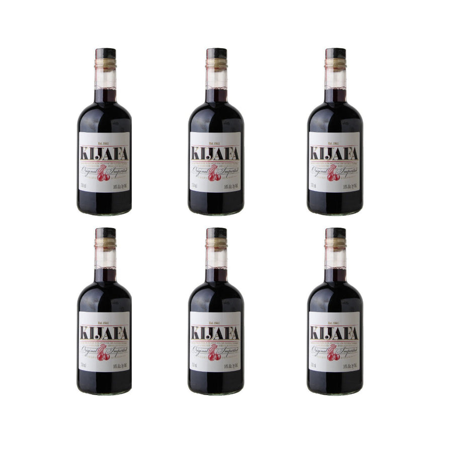 Kijafa Cherry Fruit Wine 750ml 6-pack