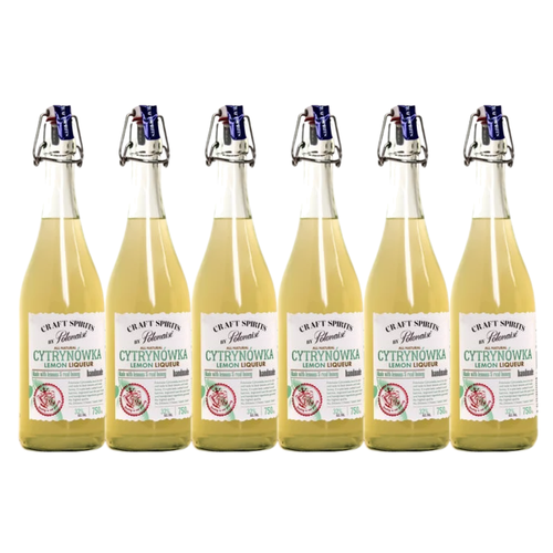 Polonaise Cytrynowka Lemon Liqueur Bundle 750ml 6-Pack