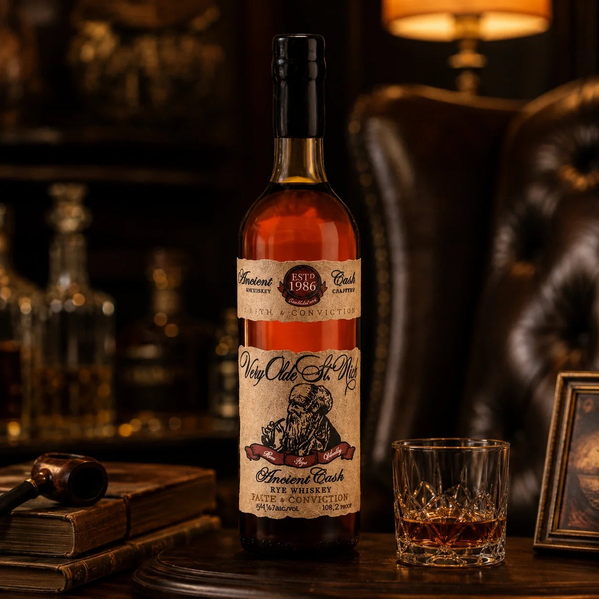 Very Olde St. Nick Ancient Cask Faith & Conviction Rye Whiskey