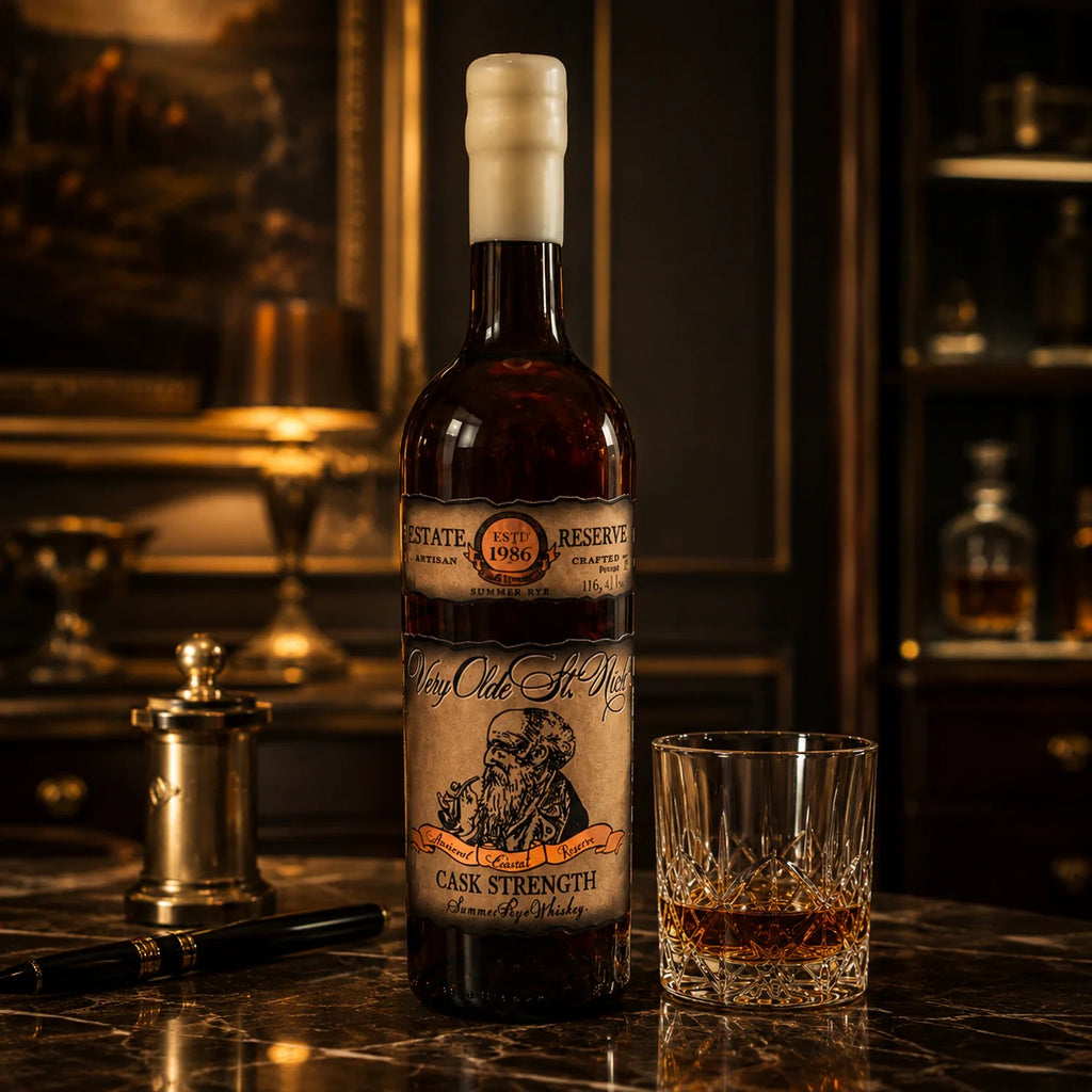 Very Olde St. Nick Estate Reserve Summer Rye Cask Strength Whiskey 750ml
