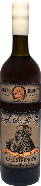 Very Olde St. Nick Estate Reserve Summer Rye Cask Strength Whiskey 750ml