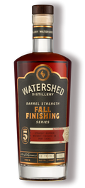 Watershed Fall Finishing Series Barrel Strength Bourbon Finish In Port Wine Cask Whiskey 750ml