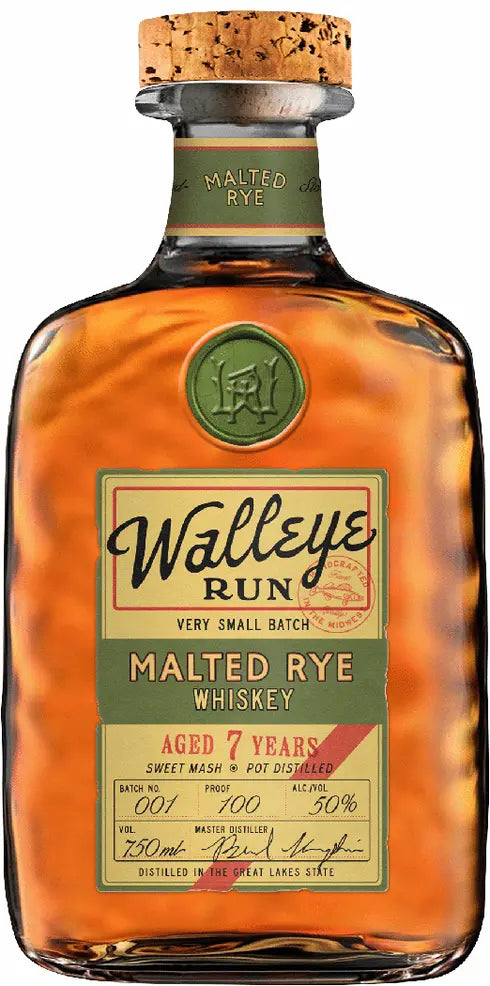 Walleye Run Whiskey Very Small Batch 2025-1: Double Barrel 750 ml
