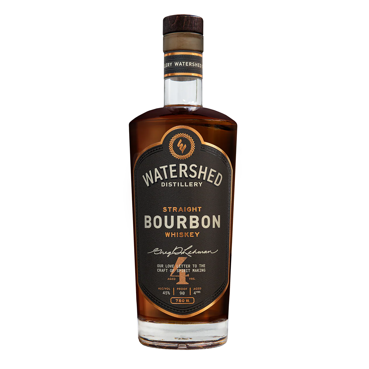 Watershed Straight Bourbon Whiskey 750ml