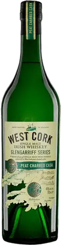 West Cork Glengarriff Series Peat Charred Cask Single Malt Irish Whiskey 750ml