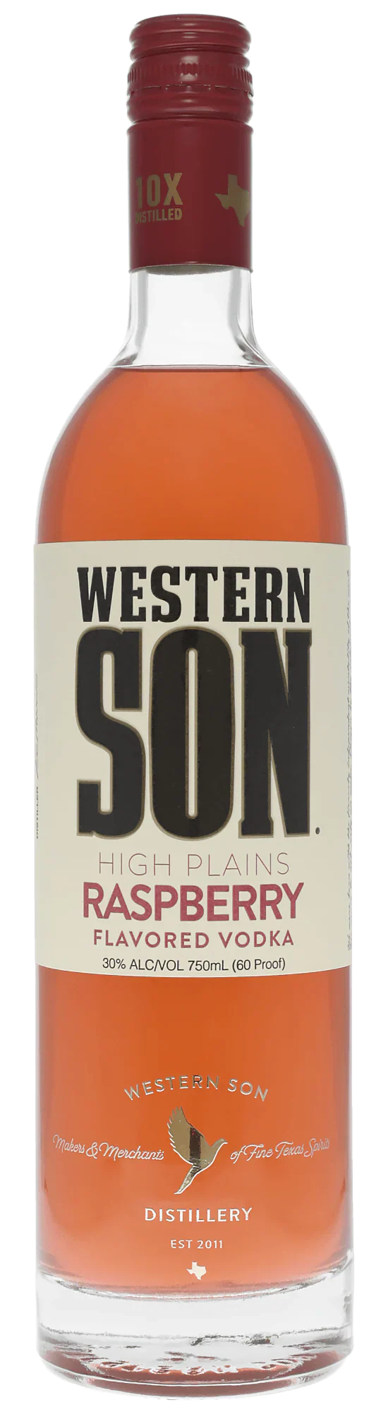 Western Son High Plains Raspberry Flavored Vodka 750ml