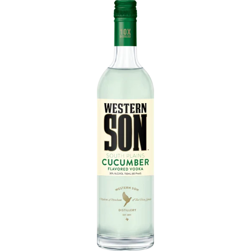 Western Son South Plains Cucumber Vodka 750ml