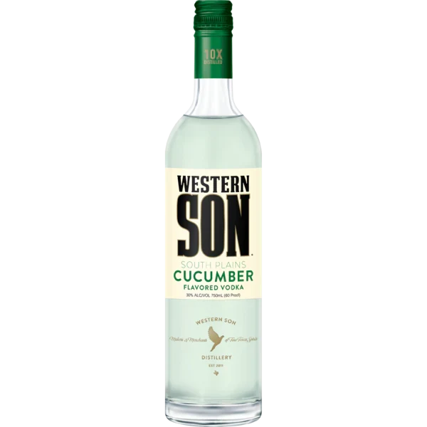 Western Son South Plains Cucumber Vodka 750ml