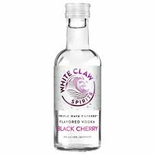 White Claw Black Cherry Flavored Vodka 50ml
