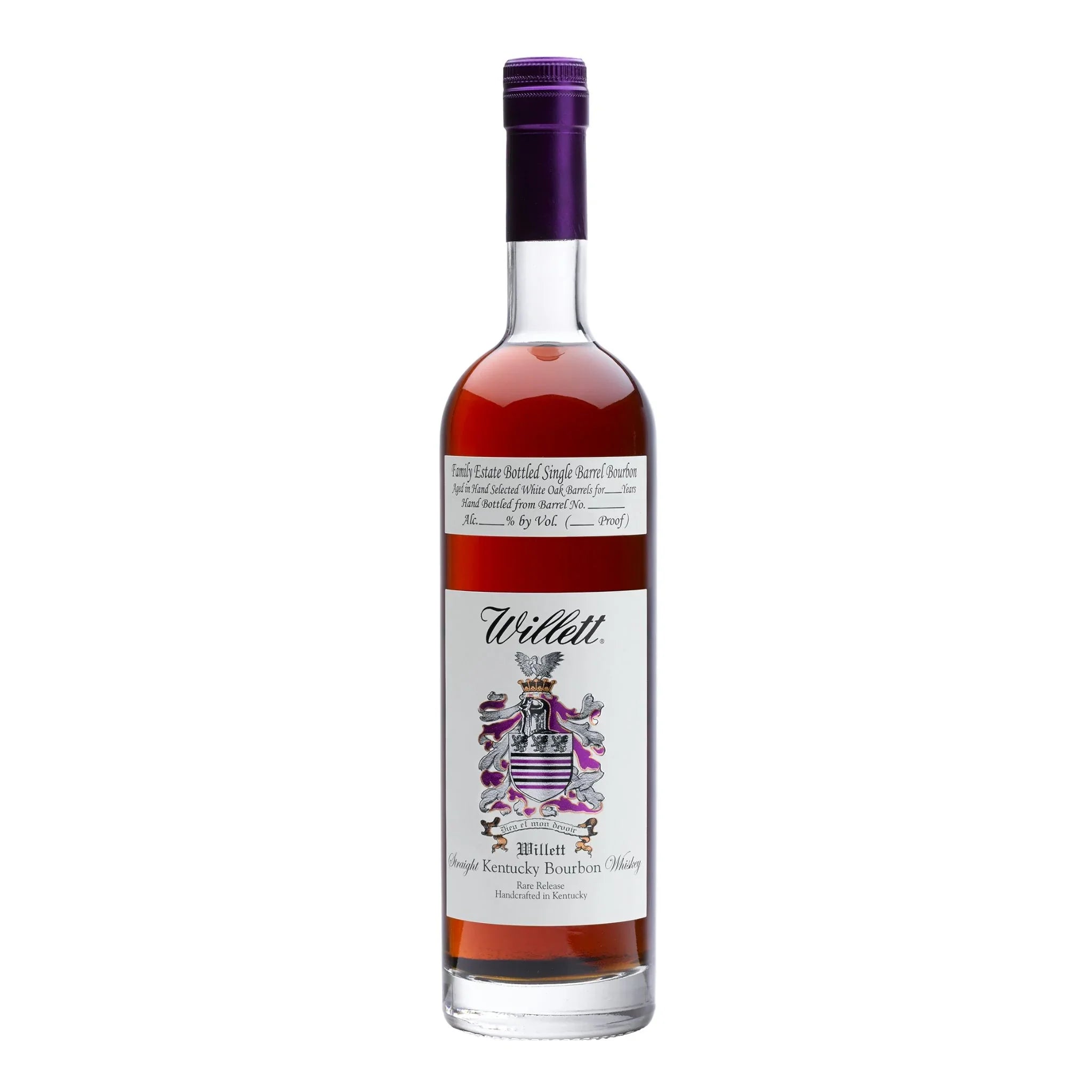 Willett Family Estate Bottled Single Barrel 4 Year Old Straight Bourbon Whiskey