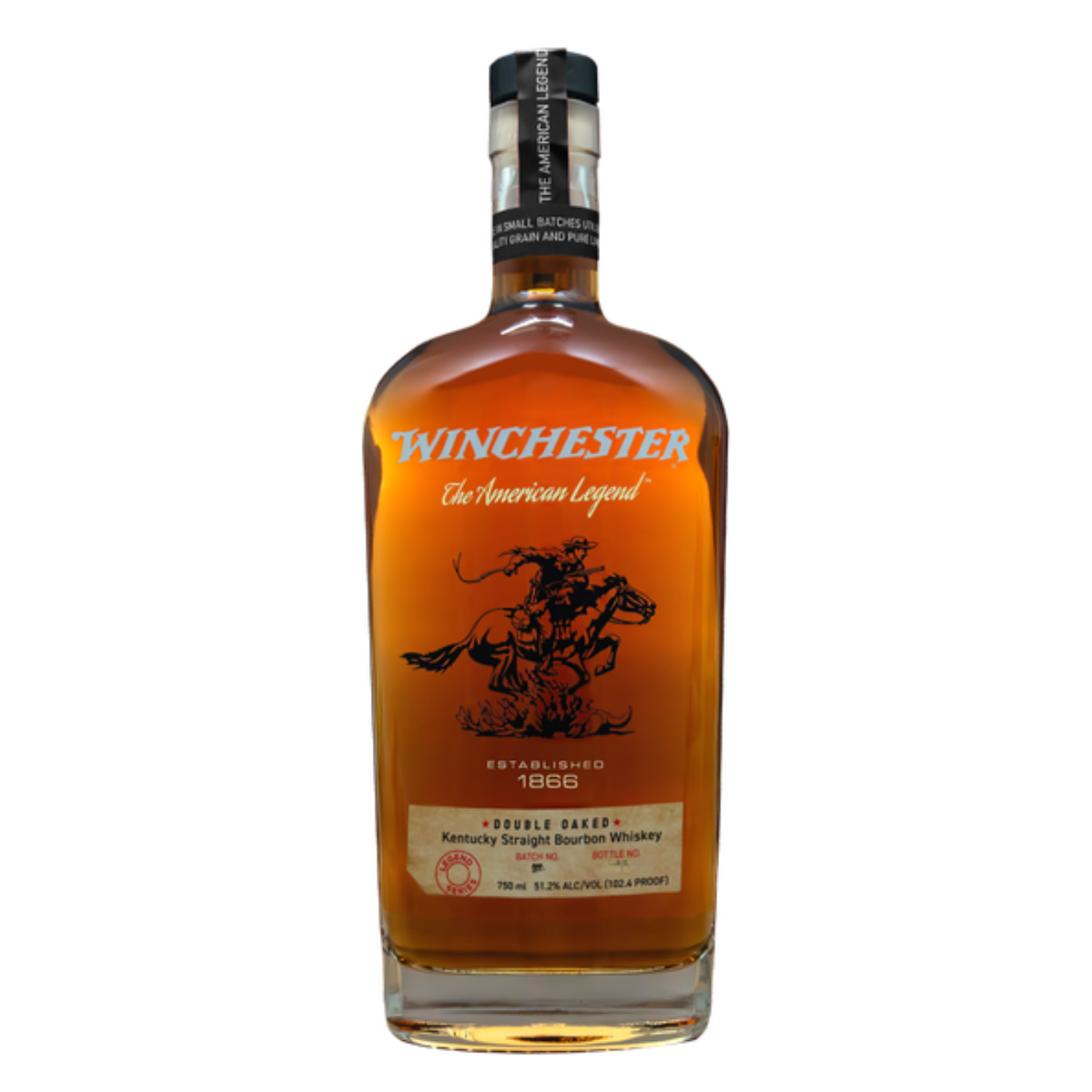 Winchester Double Oak 102.4 Proof Kentucky Straight Bourbon Whiskey 750ml