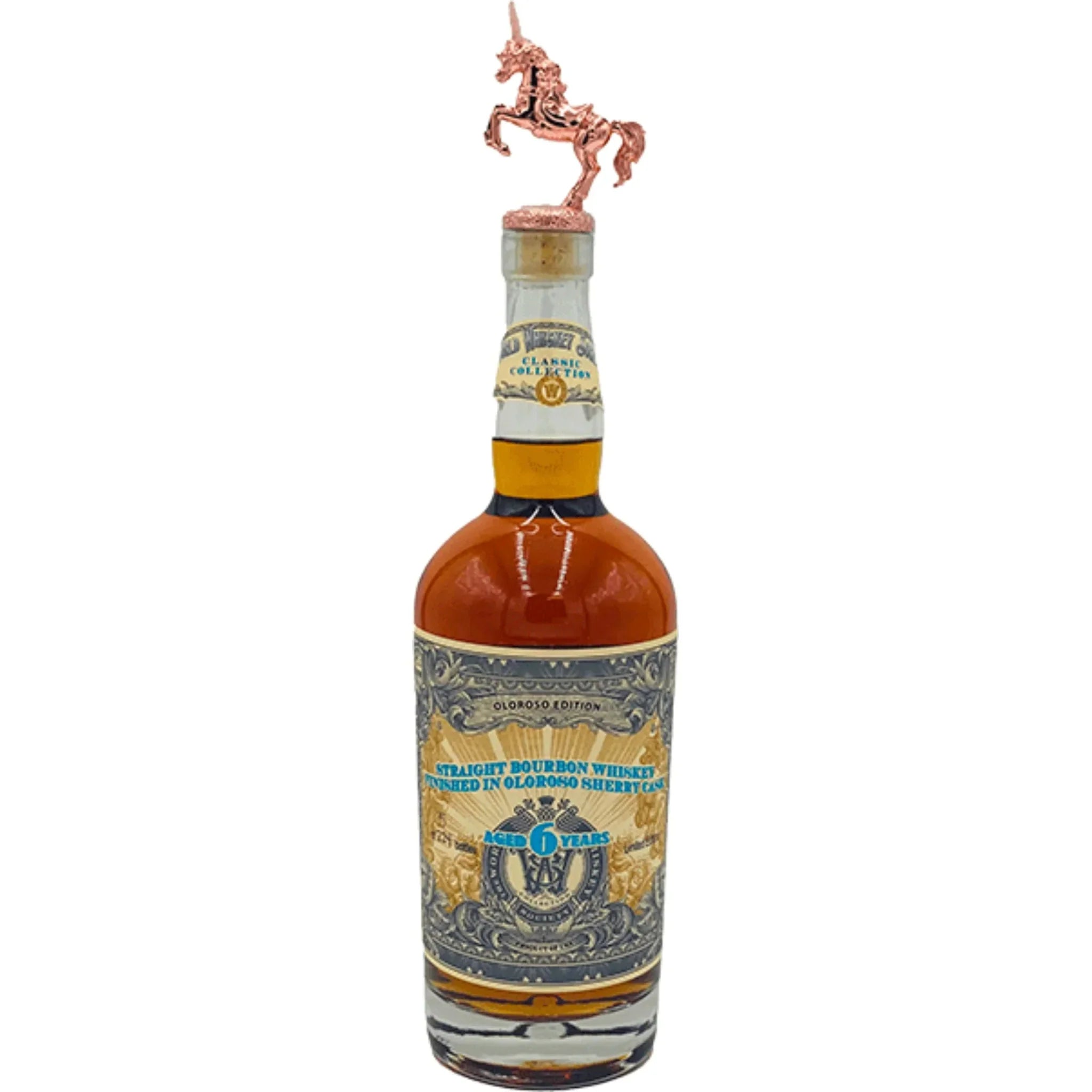 World Whiskey Society 6 Year Old Oloroso Cask Finished Straight Bourbon Whiskey 750ml