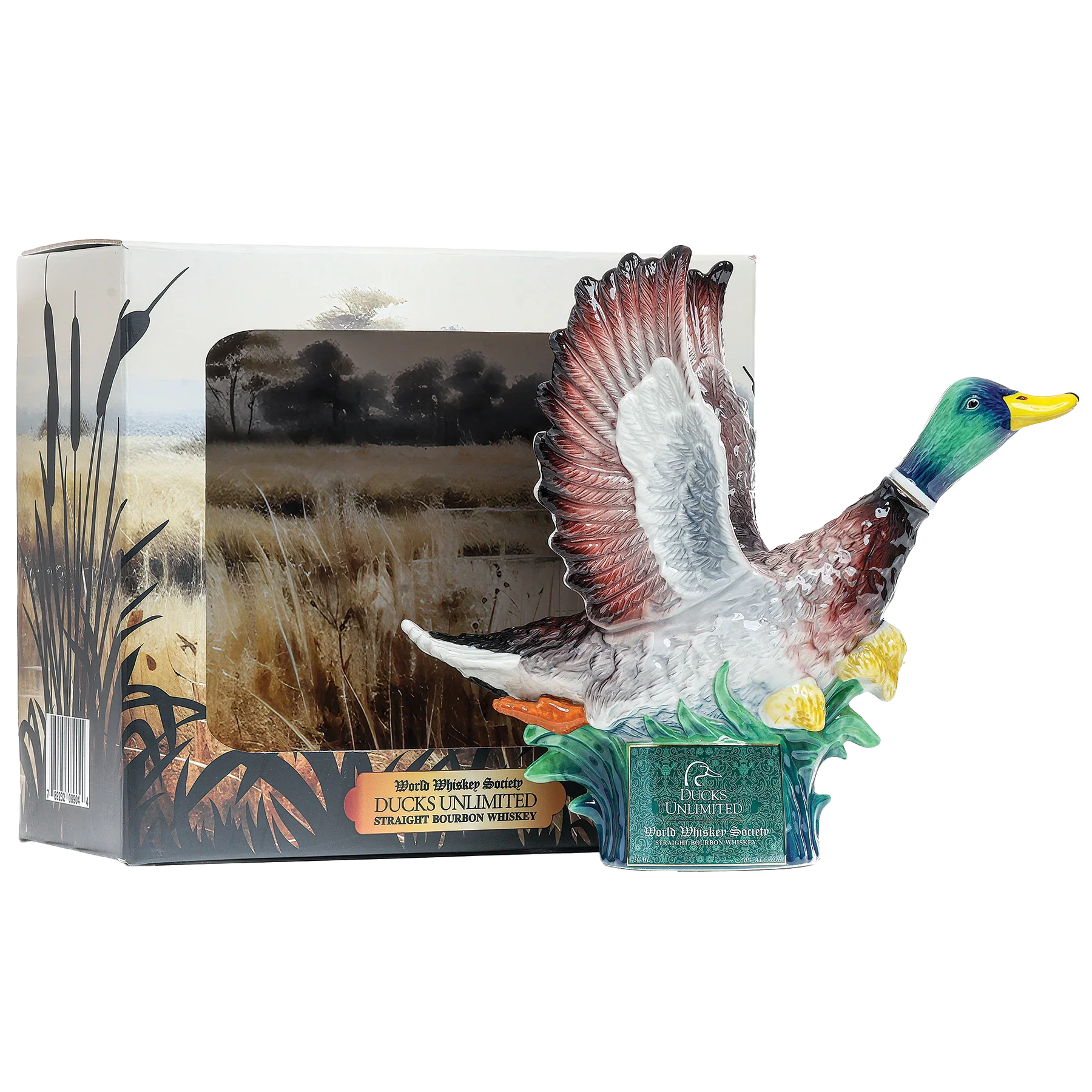 World Whiskey Society Mallard Ducks Unlimited Straight Bourbon Whiskey 750ml