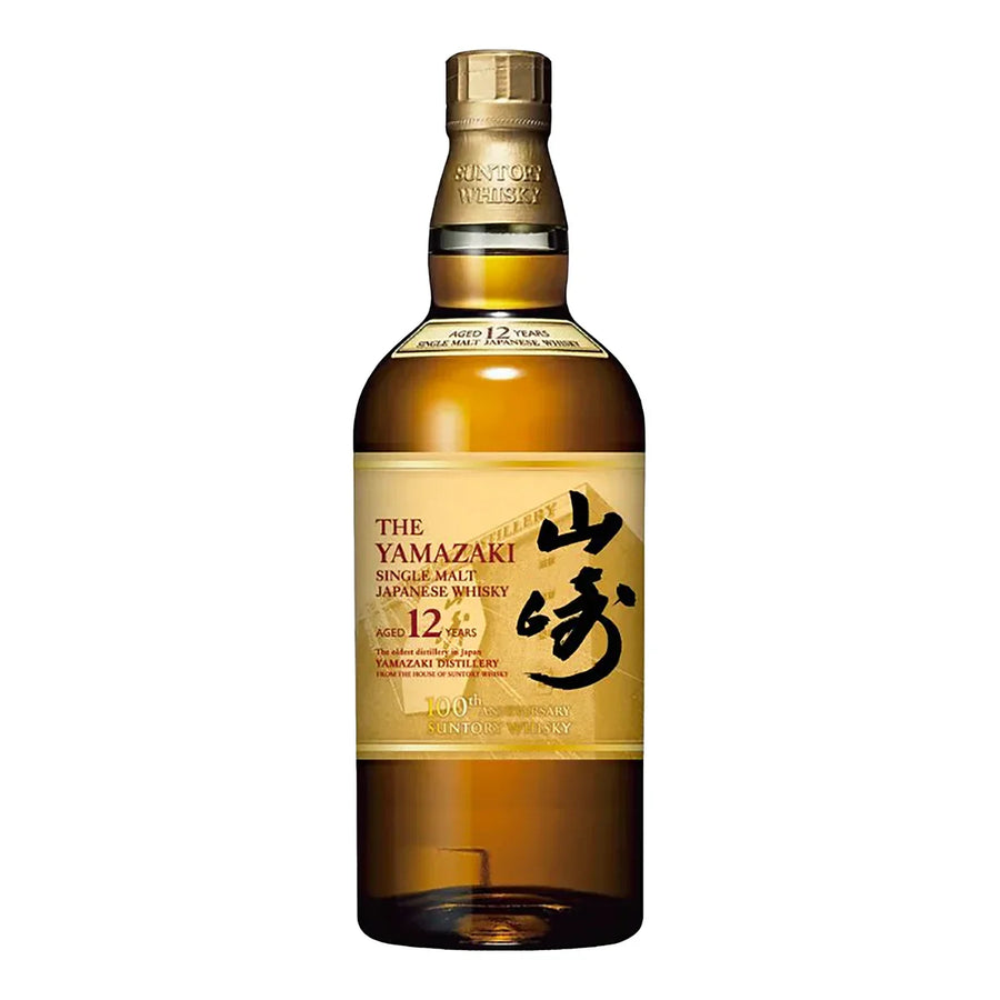 Yamazaki 100th Anniversary 12 Year Old Single Malt Whisky 750ml