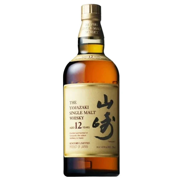 Yamazaki 12 Year Old Single Malt Japnese Whisky 750ml