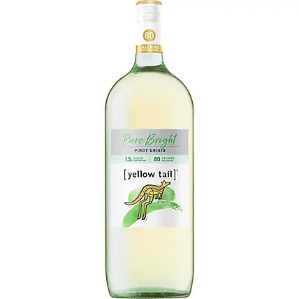 Yellow Tail Pure Bright Pinot Grigio 1.5Lt
