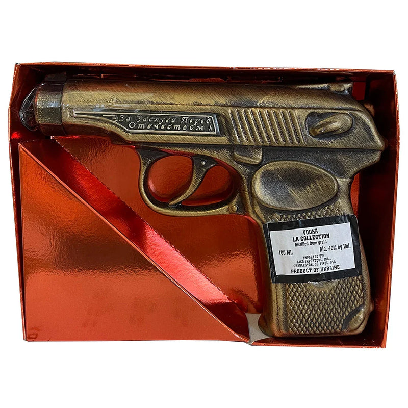Zlatogor Makarov Gold Pistol Vodka 100ml