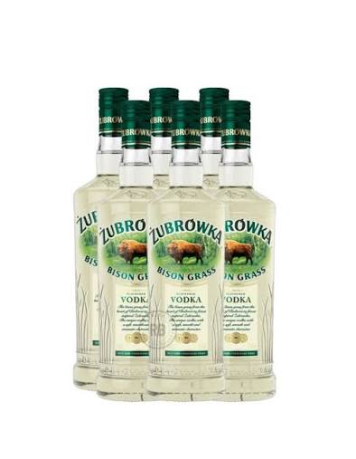 Zubrowka The Original Bison Grass Vodka 750ml 6-pack