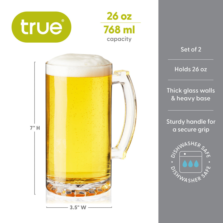 Beer Stein By True Brand 2-Pack