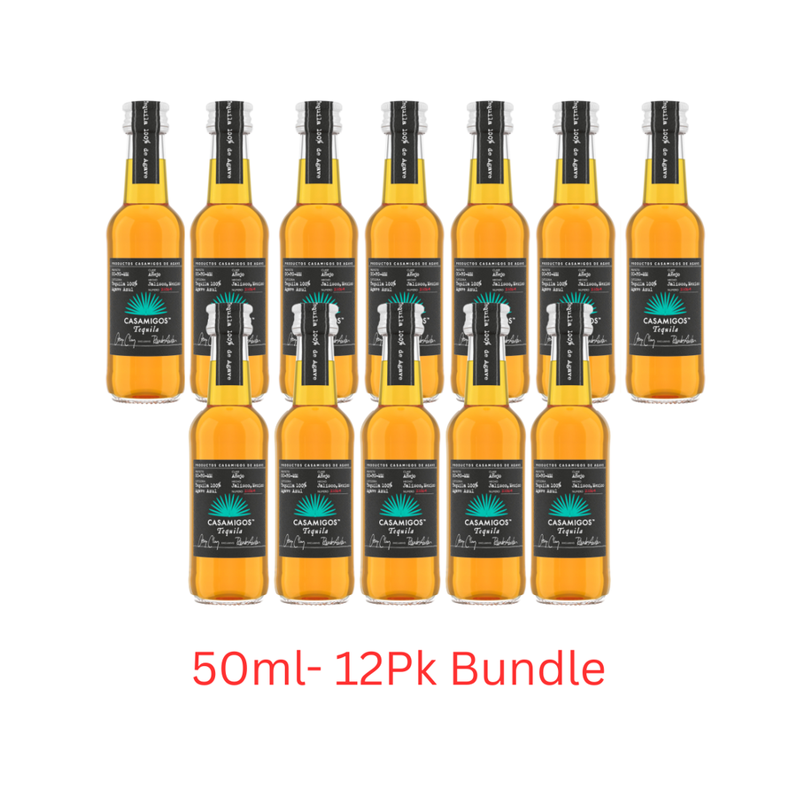 Casamigos Anejo Tequila 50ml 12- Pack