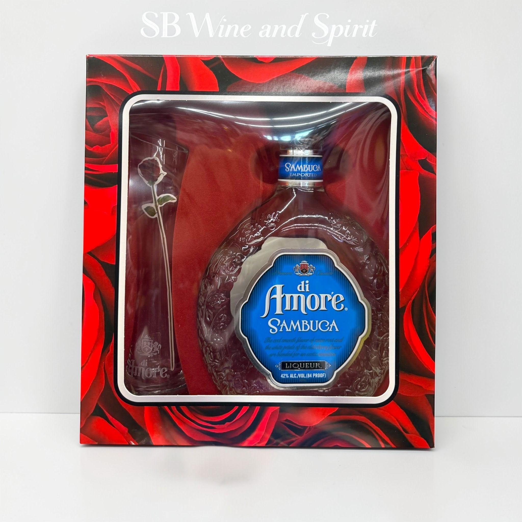 Di Amore Sambuca Gift Set 750ml